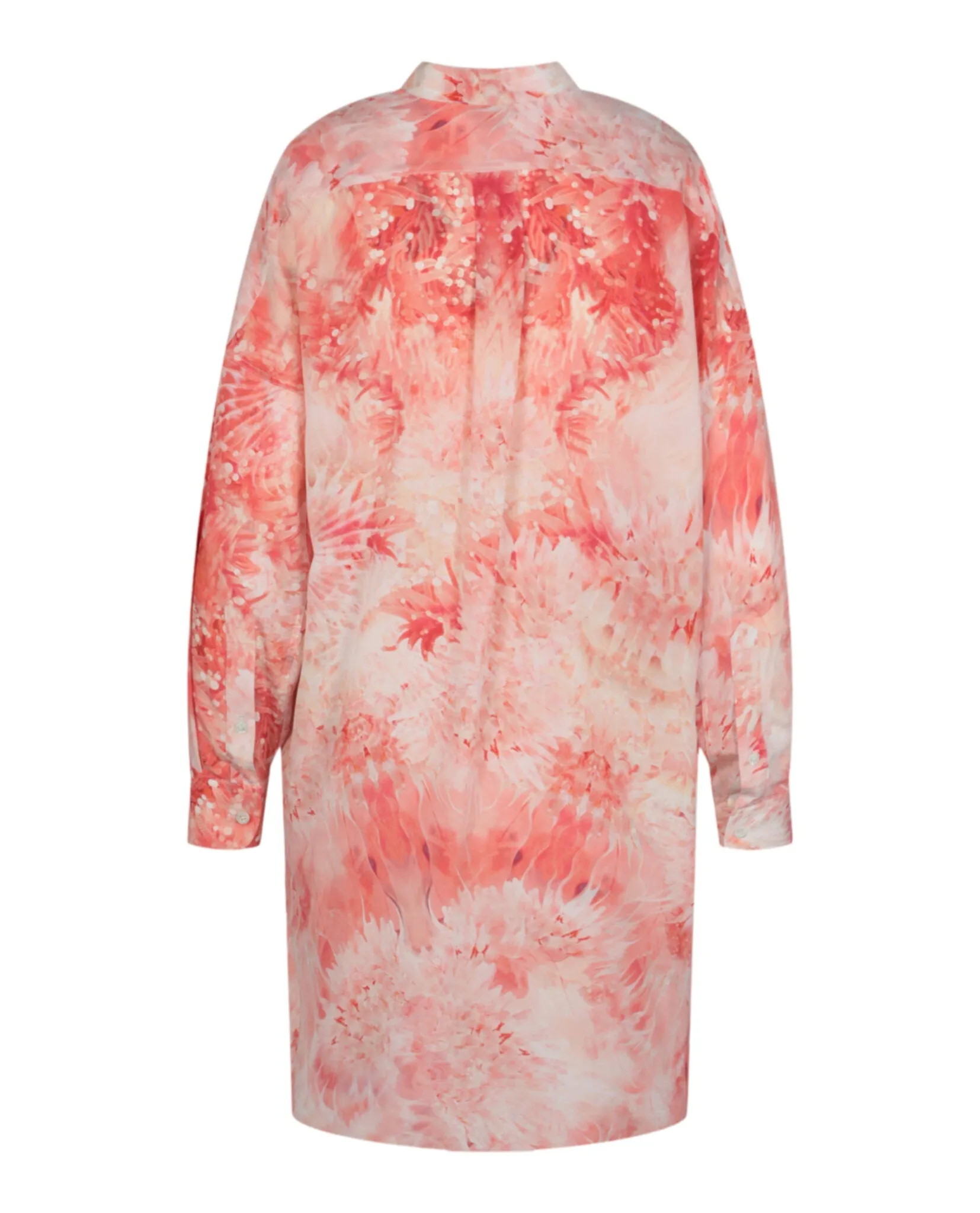 Alexander McQueen Womens Silk Printed Tunic