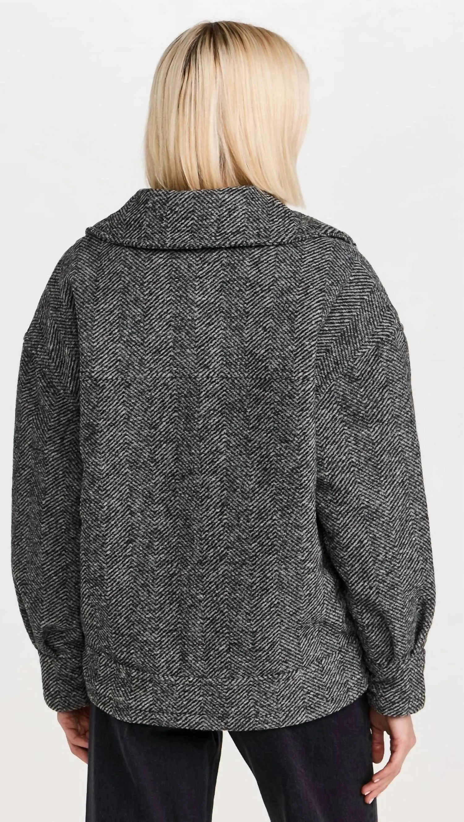Ari Herringbone Coat