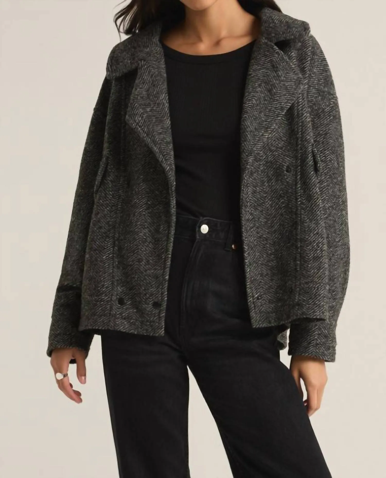 Ari Herringbone Coat
