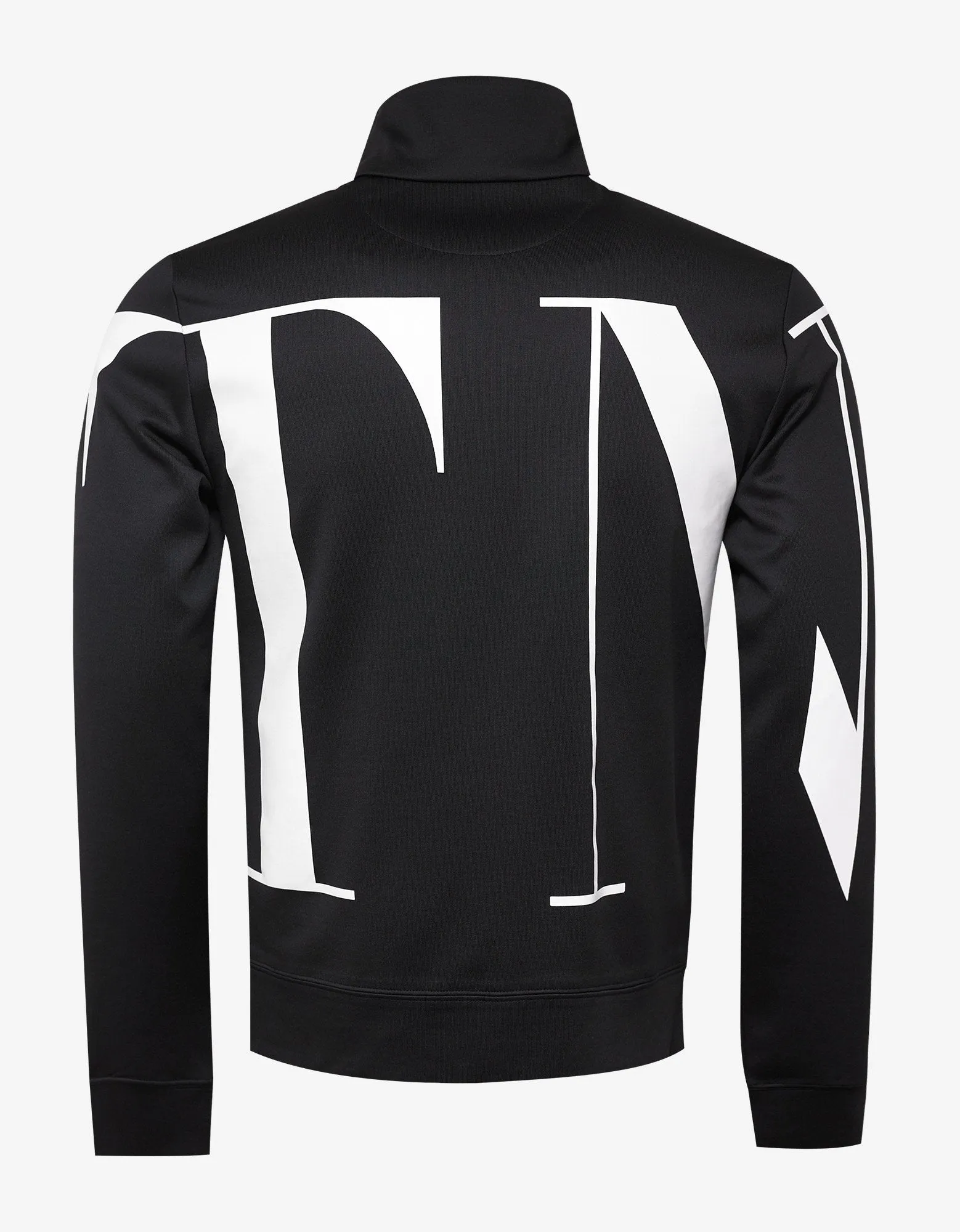 Black VLTN Zip Sweatshirt
