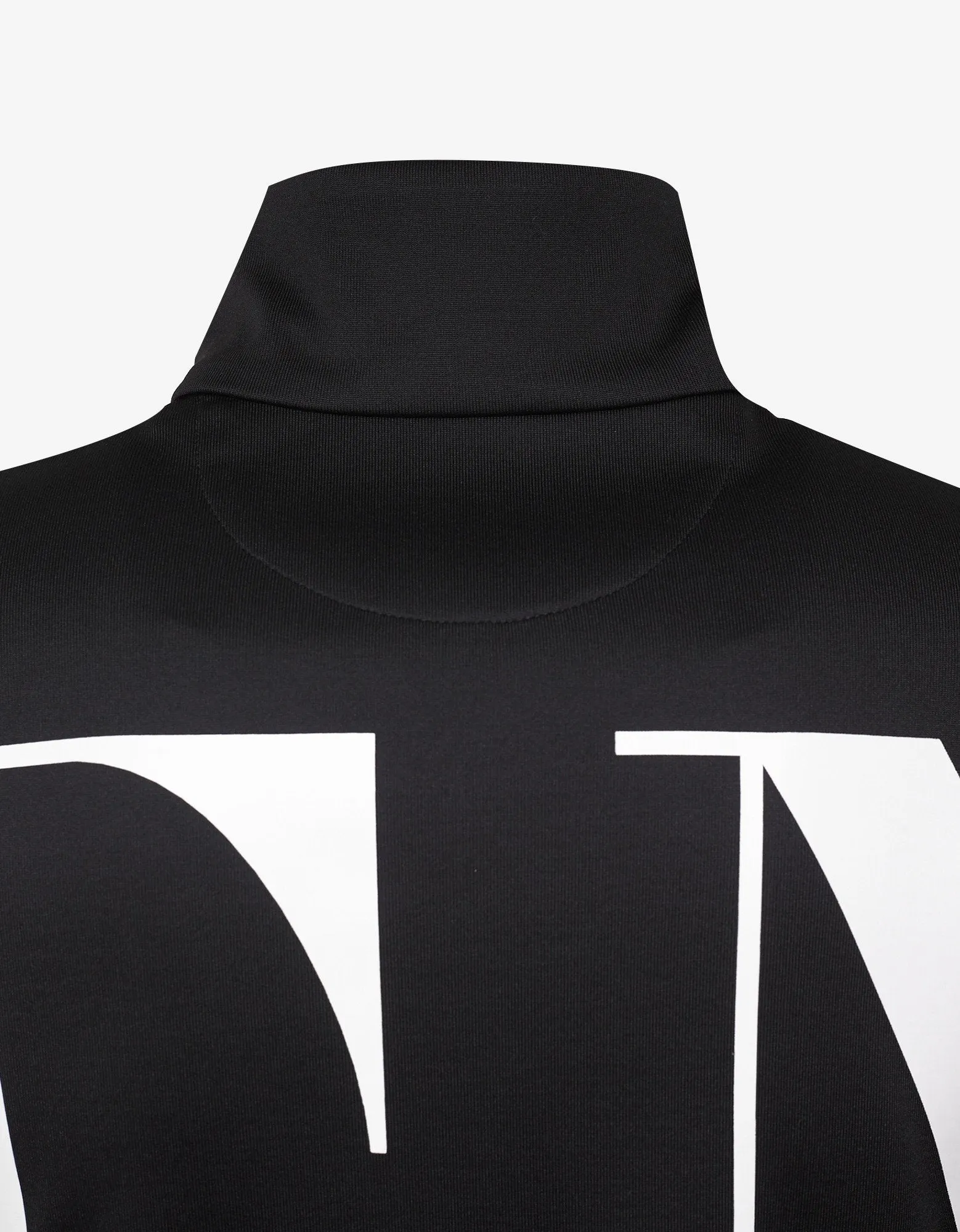 Black VLTN Zip Sweatshirt
