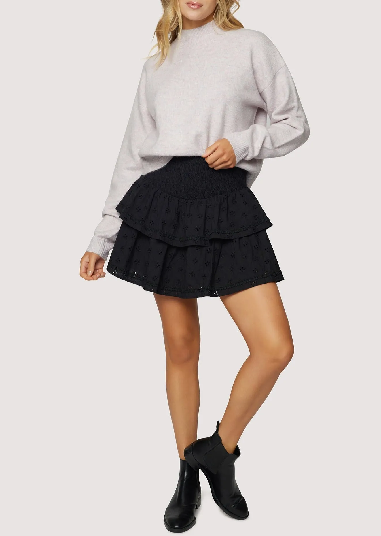 Cassie Mock Neck