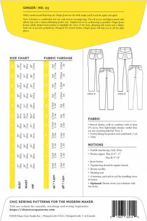 Closet Core - Ginger Skinny Jeans - Size 0-20