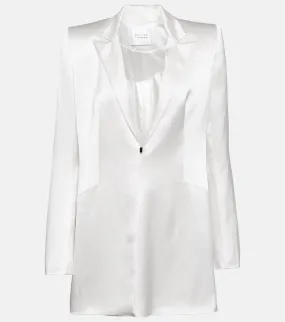 Galvan Bridal Leith satin blazer dress