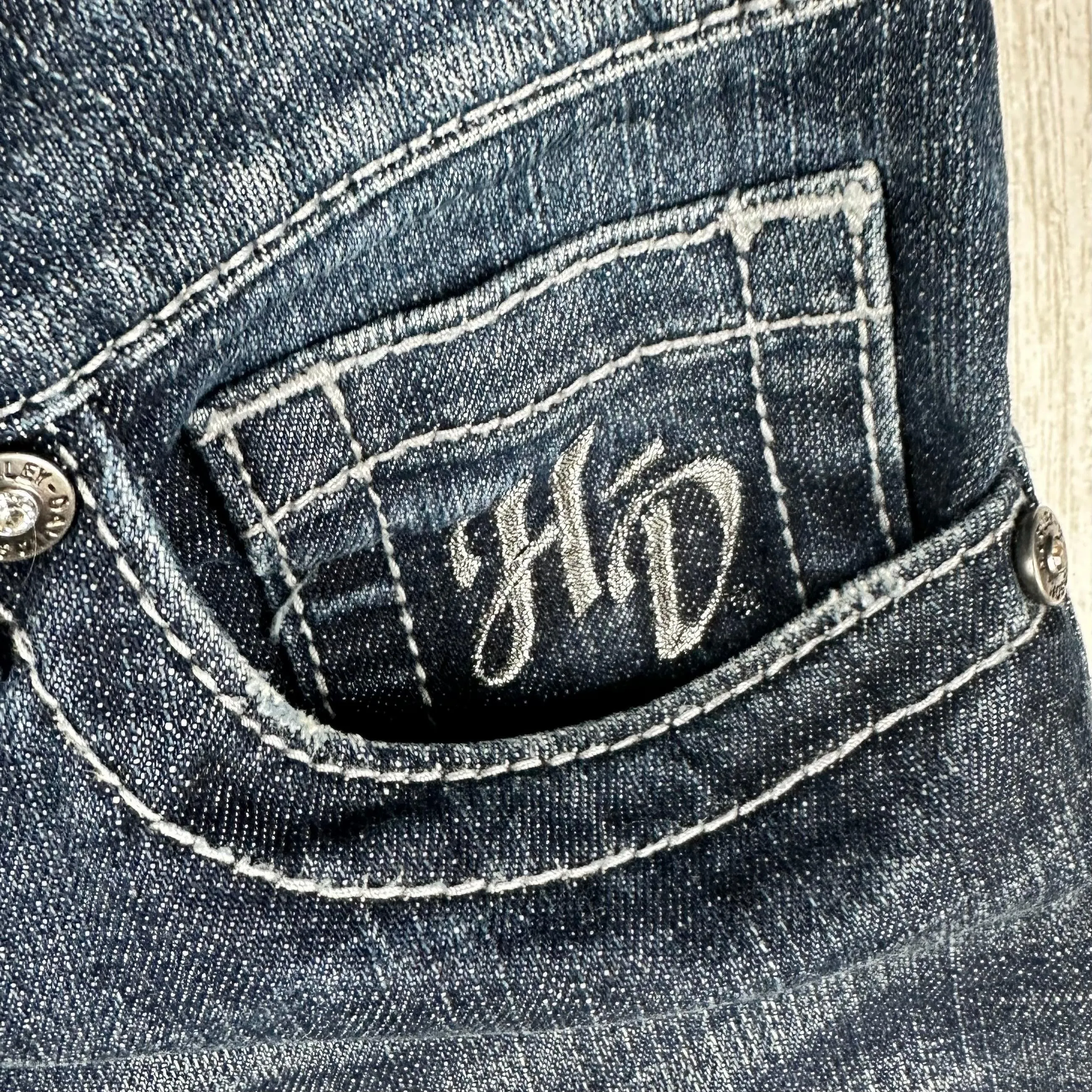 Harley Davidson Ladies Bootleg Jeans - Size 32 or 14