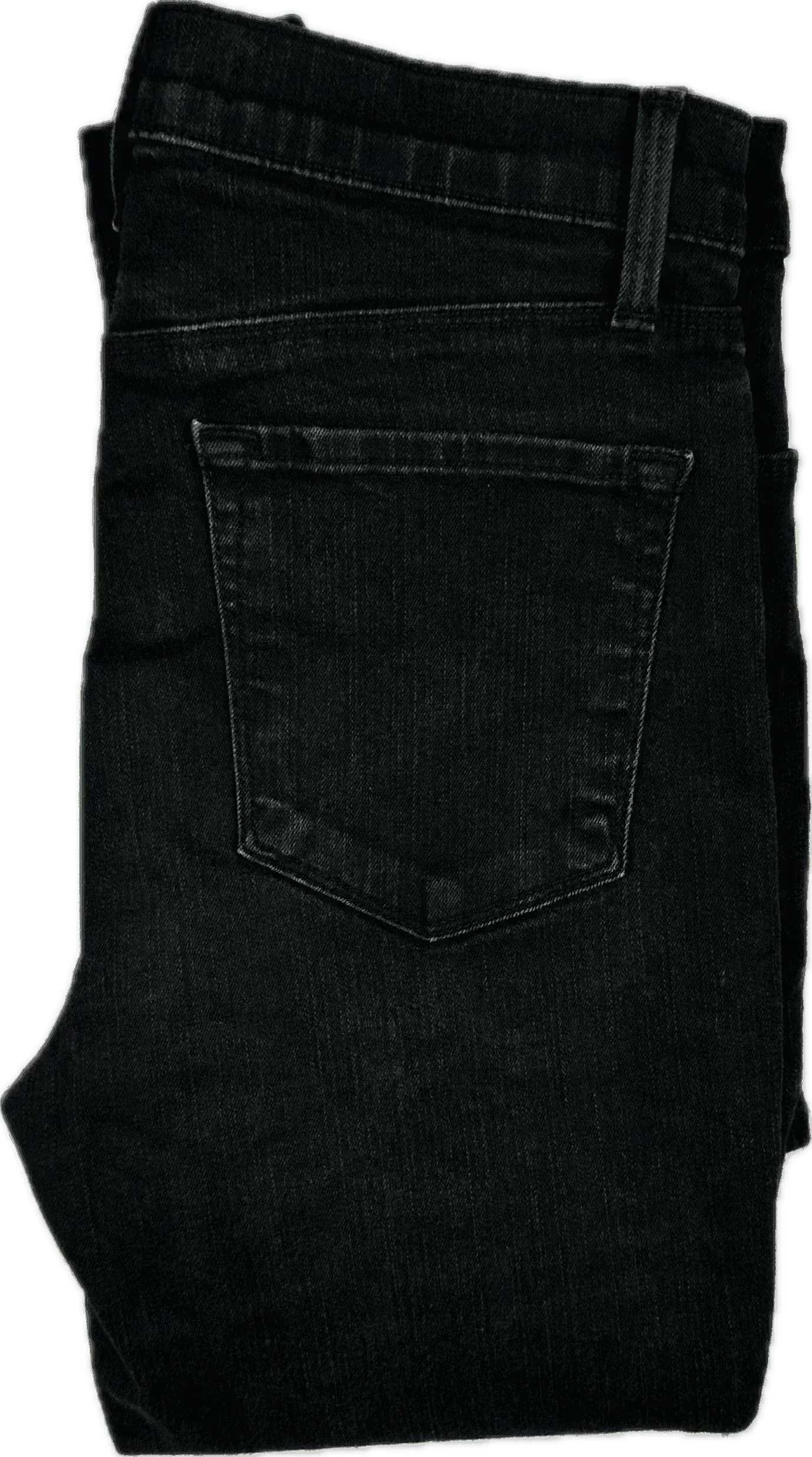 J Brand Vanity Wash  'Remy' High Rise Bootleg Black Jeans- Size 28
