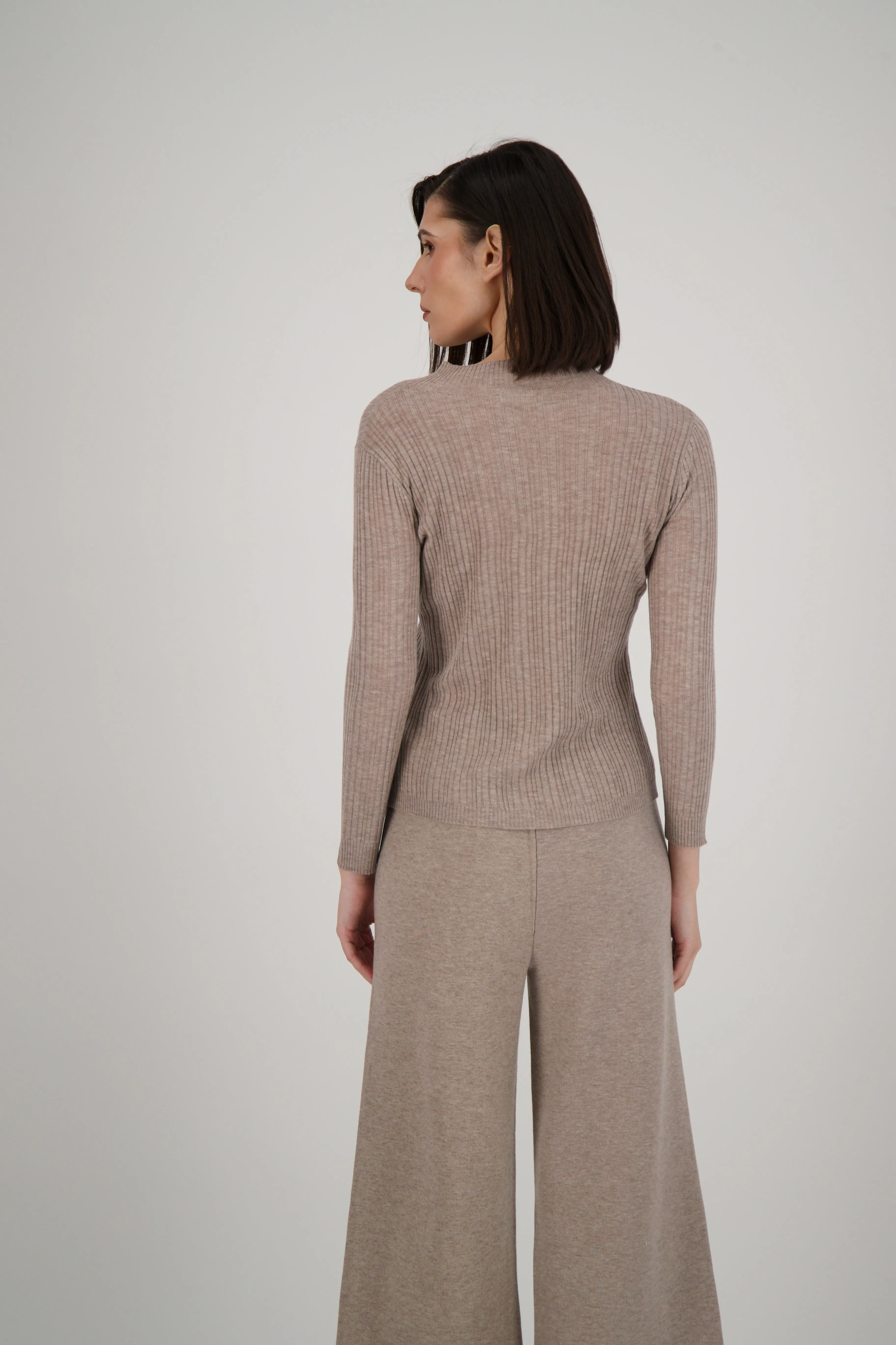 Mock Rib Sweater