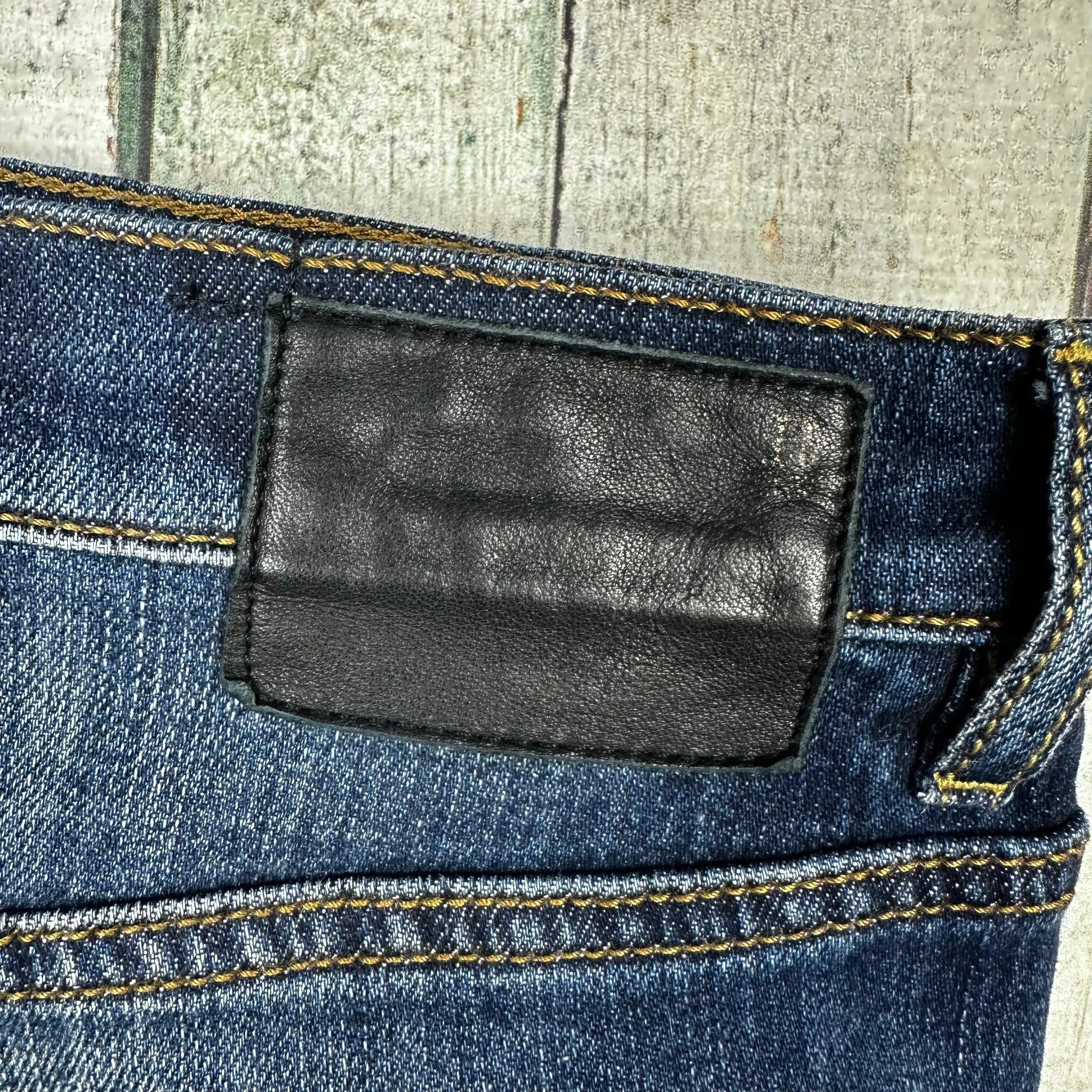 R13 Made in Italy 'Slouch Skinny' Distressed Jeans- Size 30