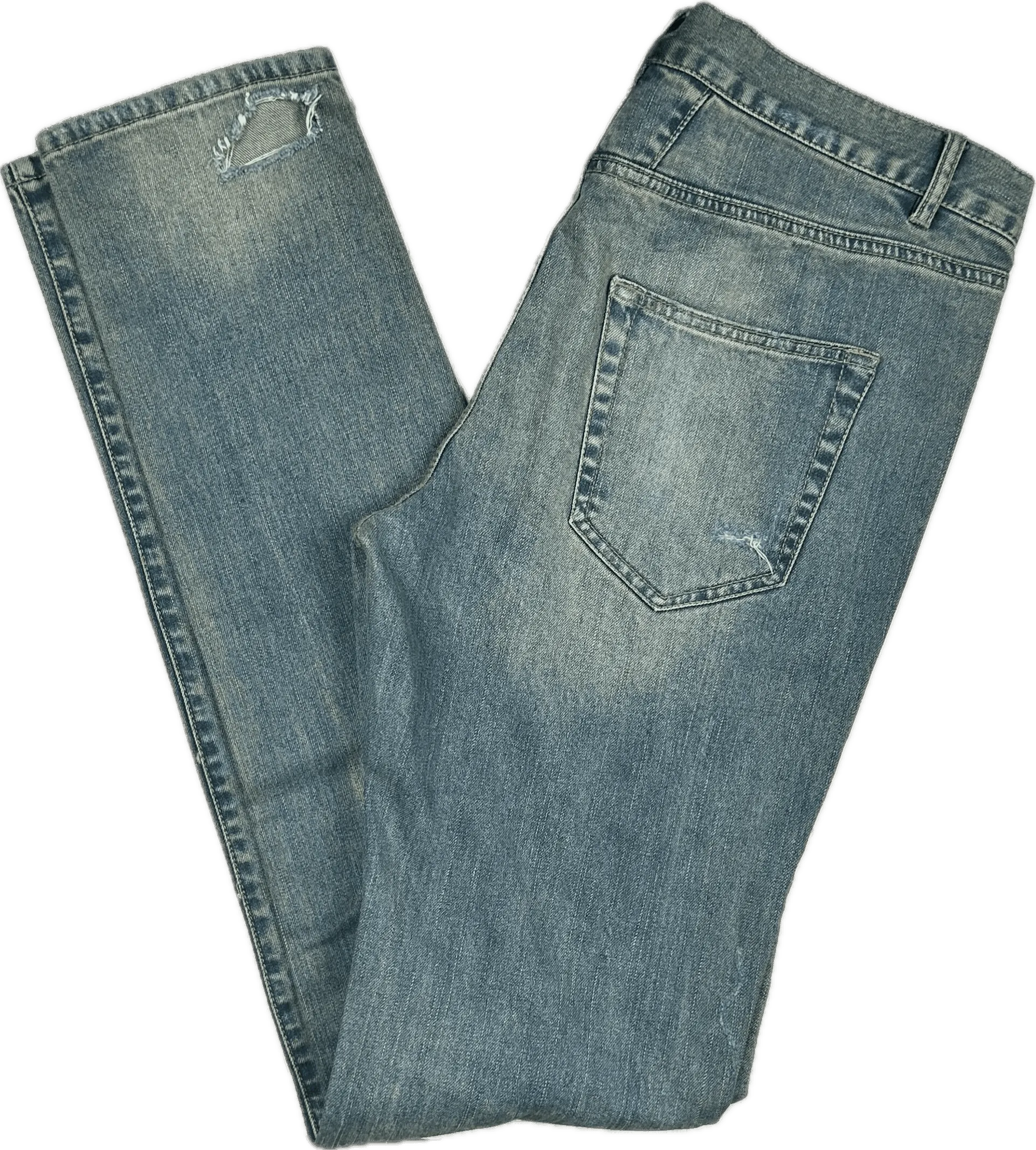 Saint Laurent Paris Authentic Ripped Jeans -Size 32 Suit 11/12