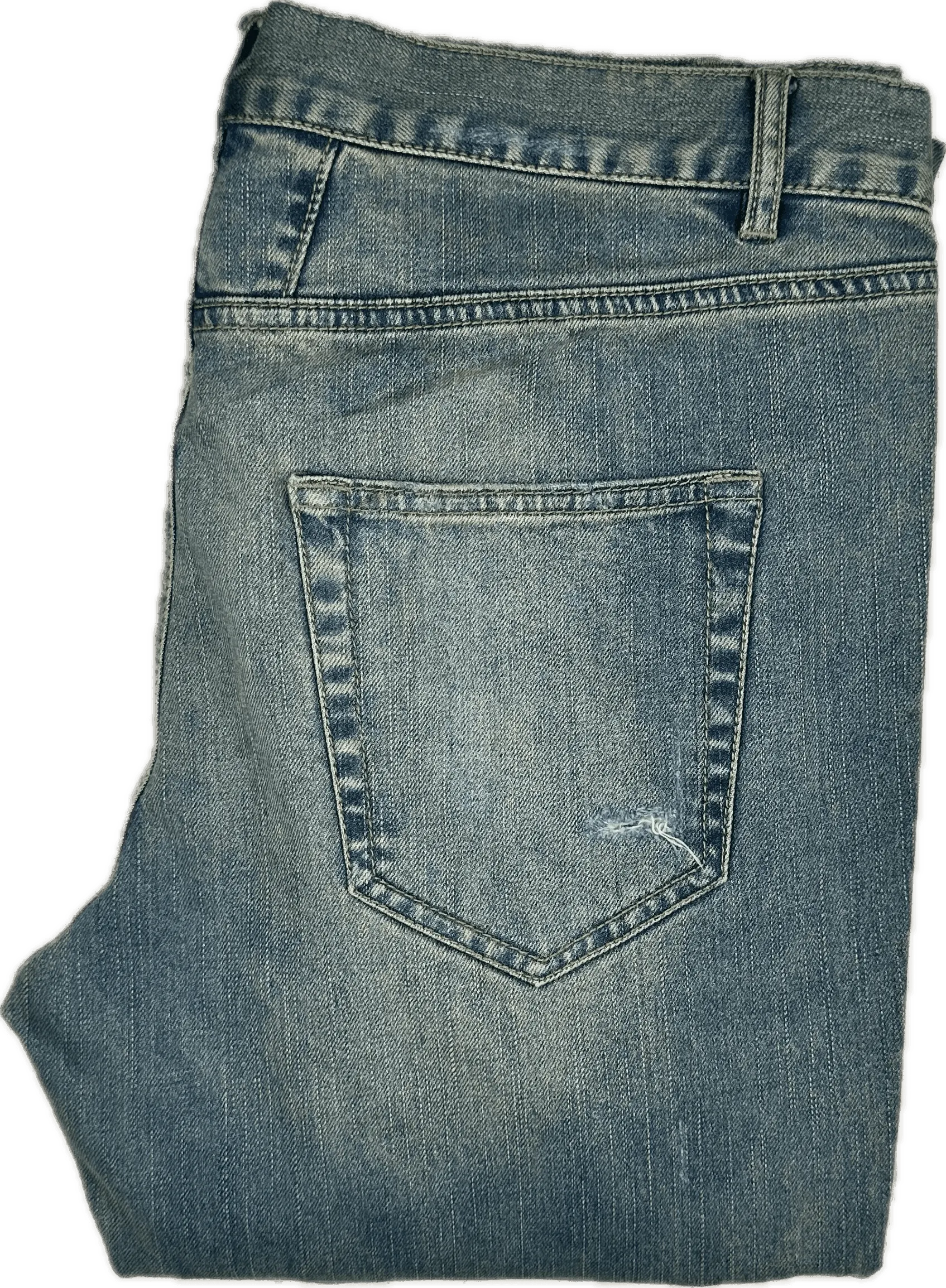 Saint Laurent Paris Authentic Ripped Jeans -Size 32 Suit 11/12